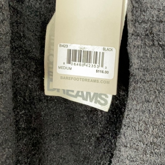 Barefoot Dreams The Cozy Chic Lite Circle Cardigan black - Picture 5 of 9